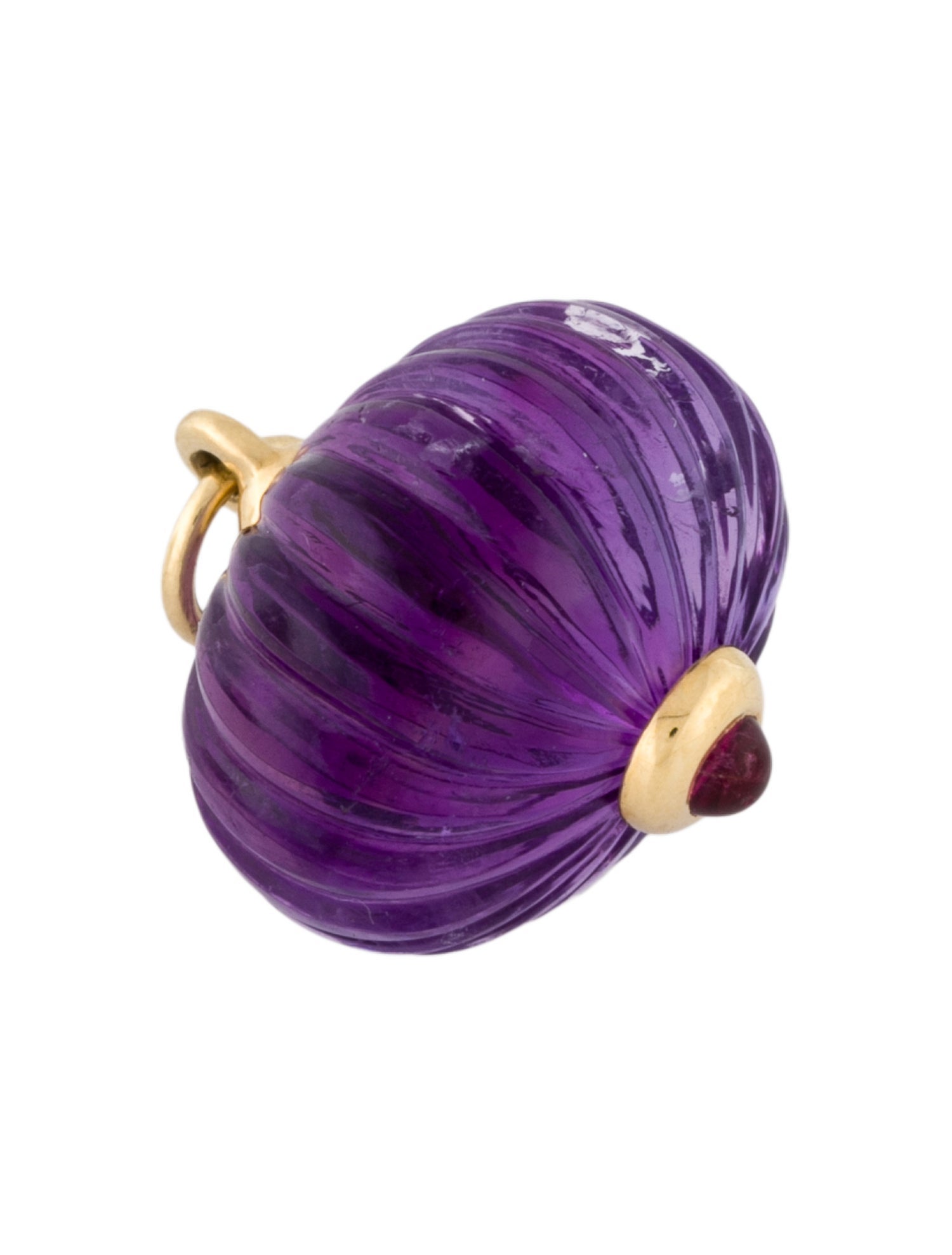 Syna 18K Amethyst & Tourmaline Lantern Pendant Necklace
