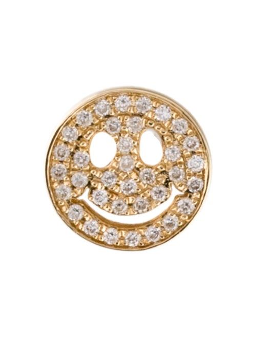 SYD by Sydney Evan Diamond Happy Face Single Stud Earring