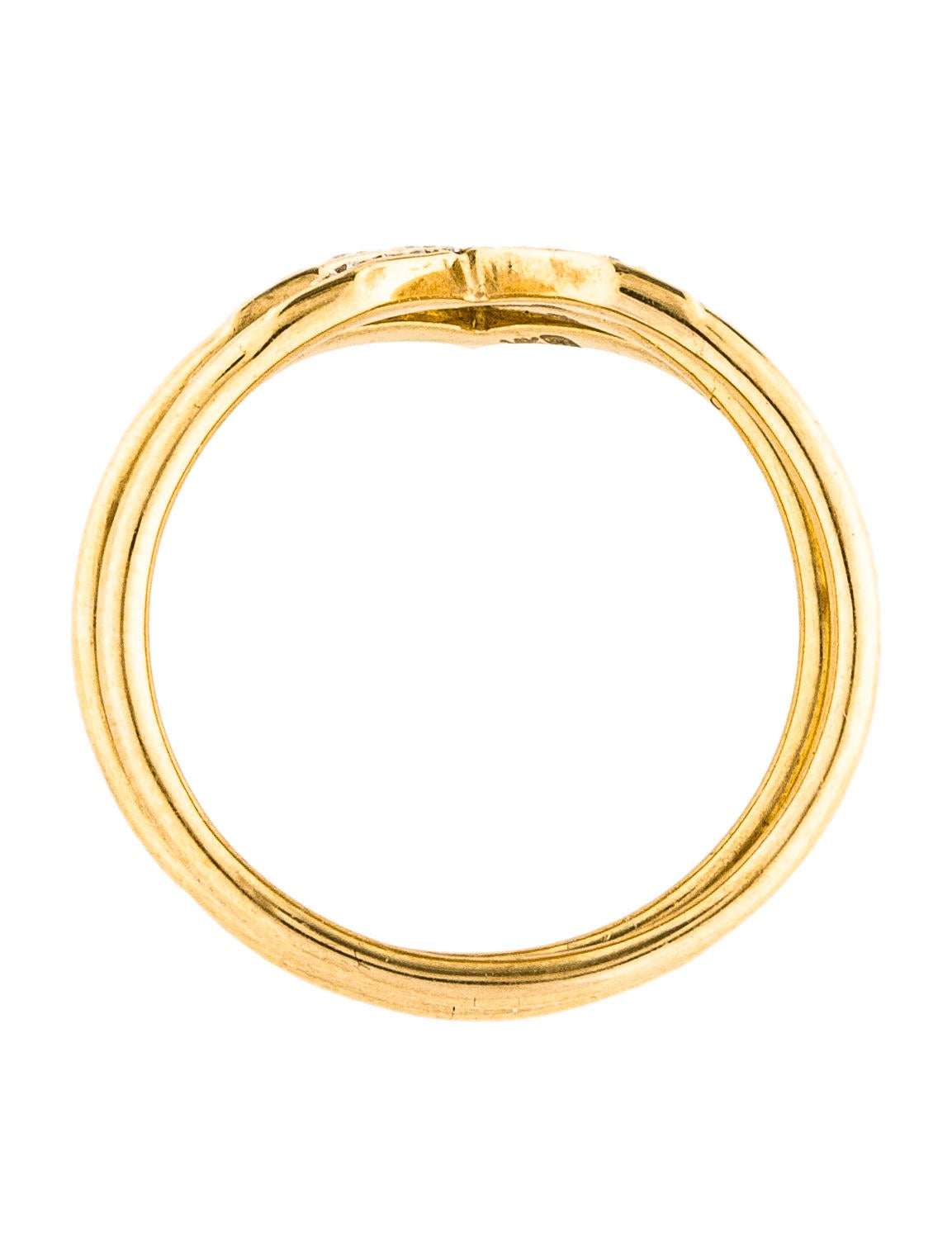 sydney evan 14k chevron stacking ring set of three - rings - sye