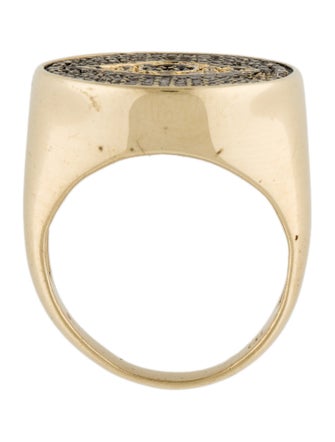 Sydney Evan 14K Diamond & Sapphire Evil Eye Ring