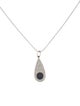 Sydney Evan 14K Sapphire & Diamond Pendant Necklace