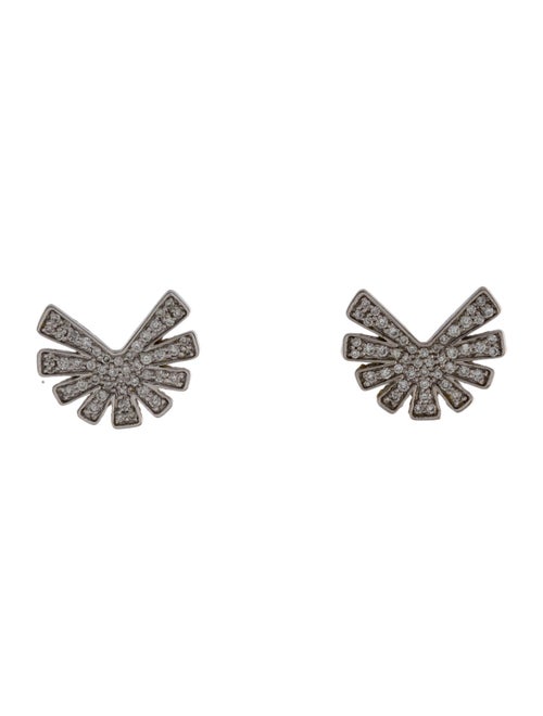 Sydney Evan 14K Diamond Burst Stud Earrings