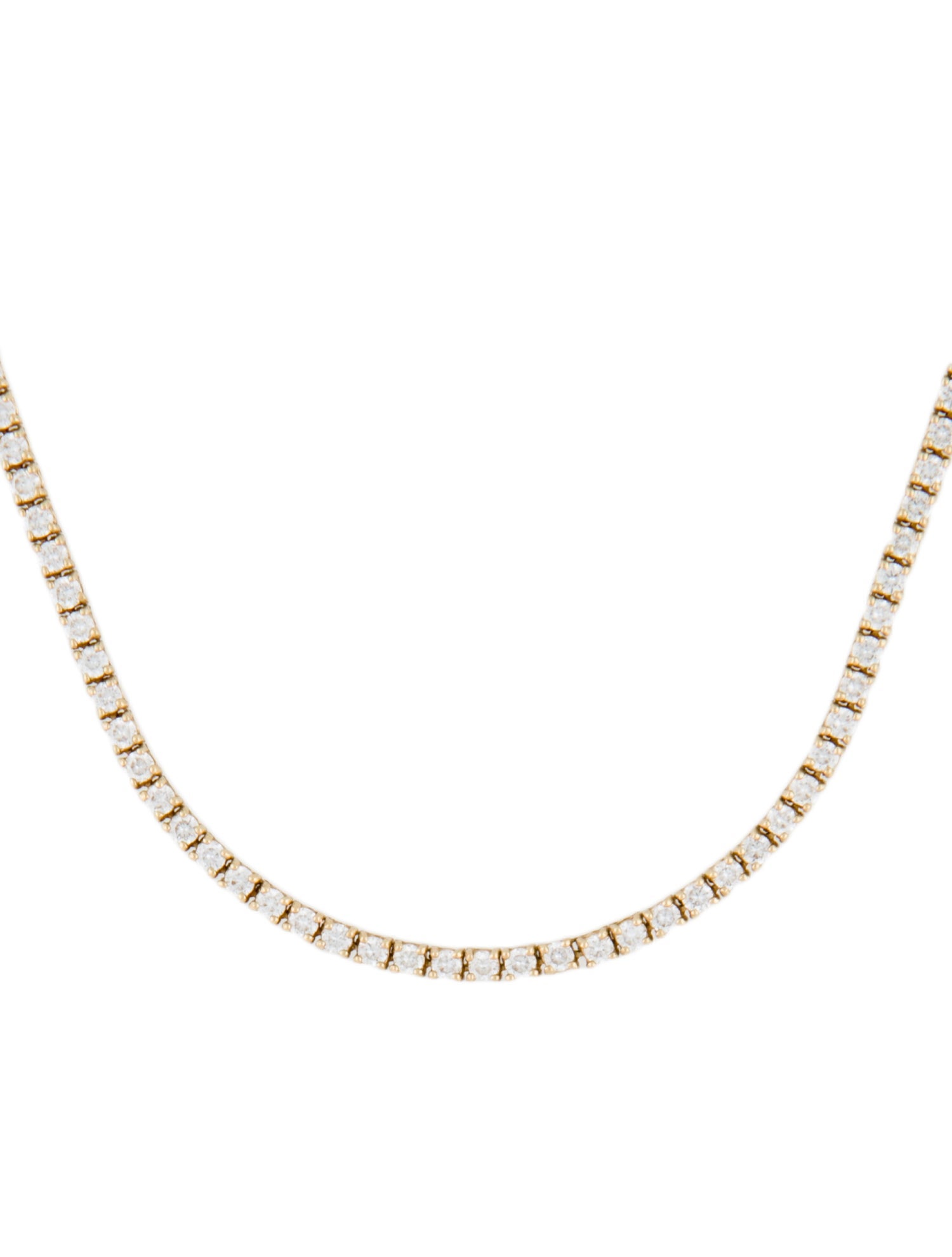 Sydney Evan 14K 1.51ctw Diamond Tennis Necklace