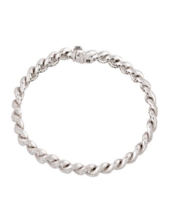 Sydney Evan 14K 2.20ctw Diamond Link Chain Bracelet