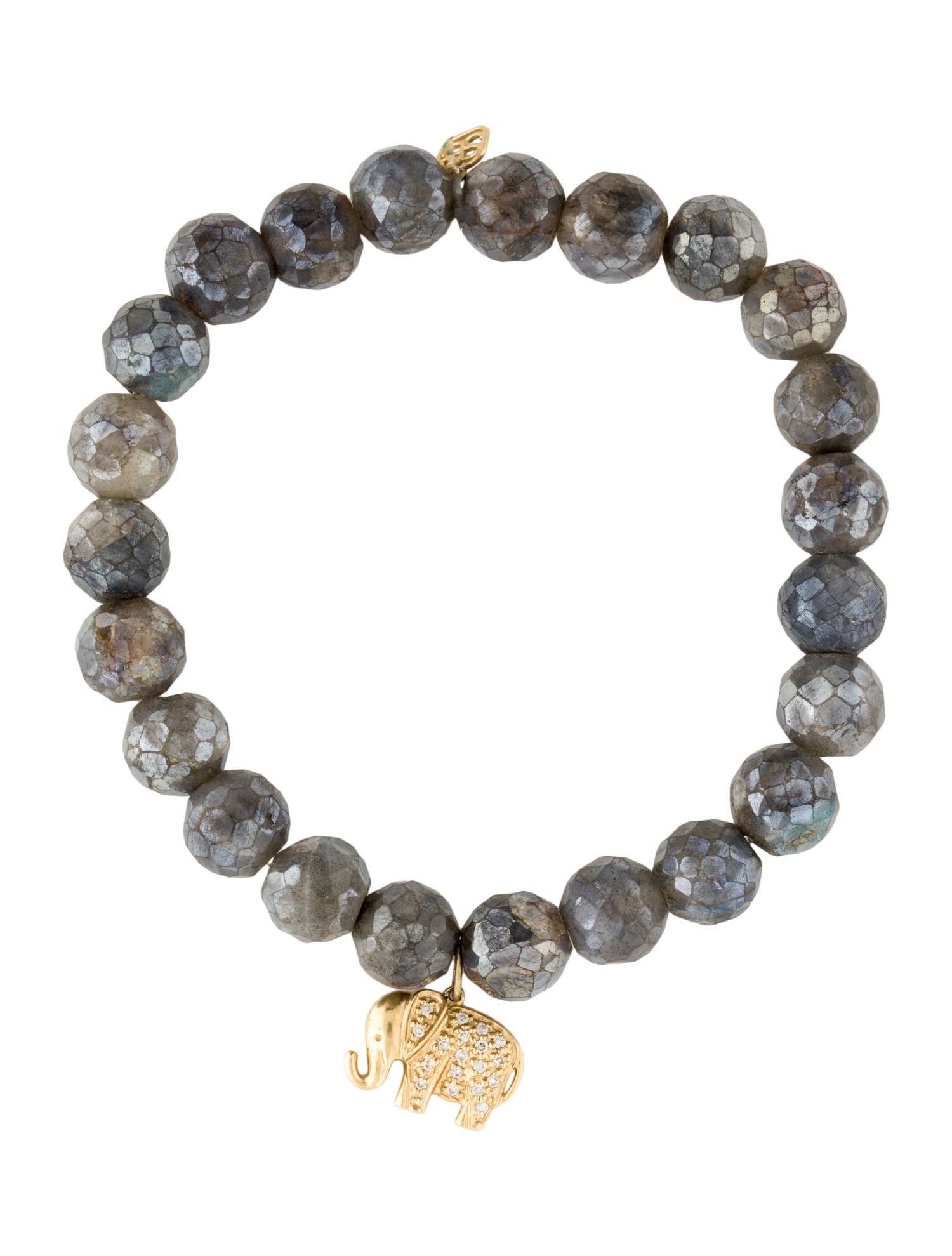 アクセサリー Chrome Hearts Obsidian bracelet Chrome Hearts Silver Cross Black Obsidian Bracelet - SRM