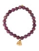 Sydney Evan 14K Ruby & Diamond Buddha Beaded Charm Bracelet