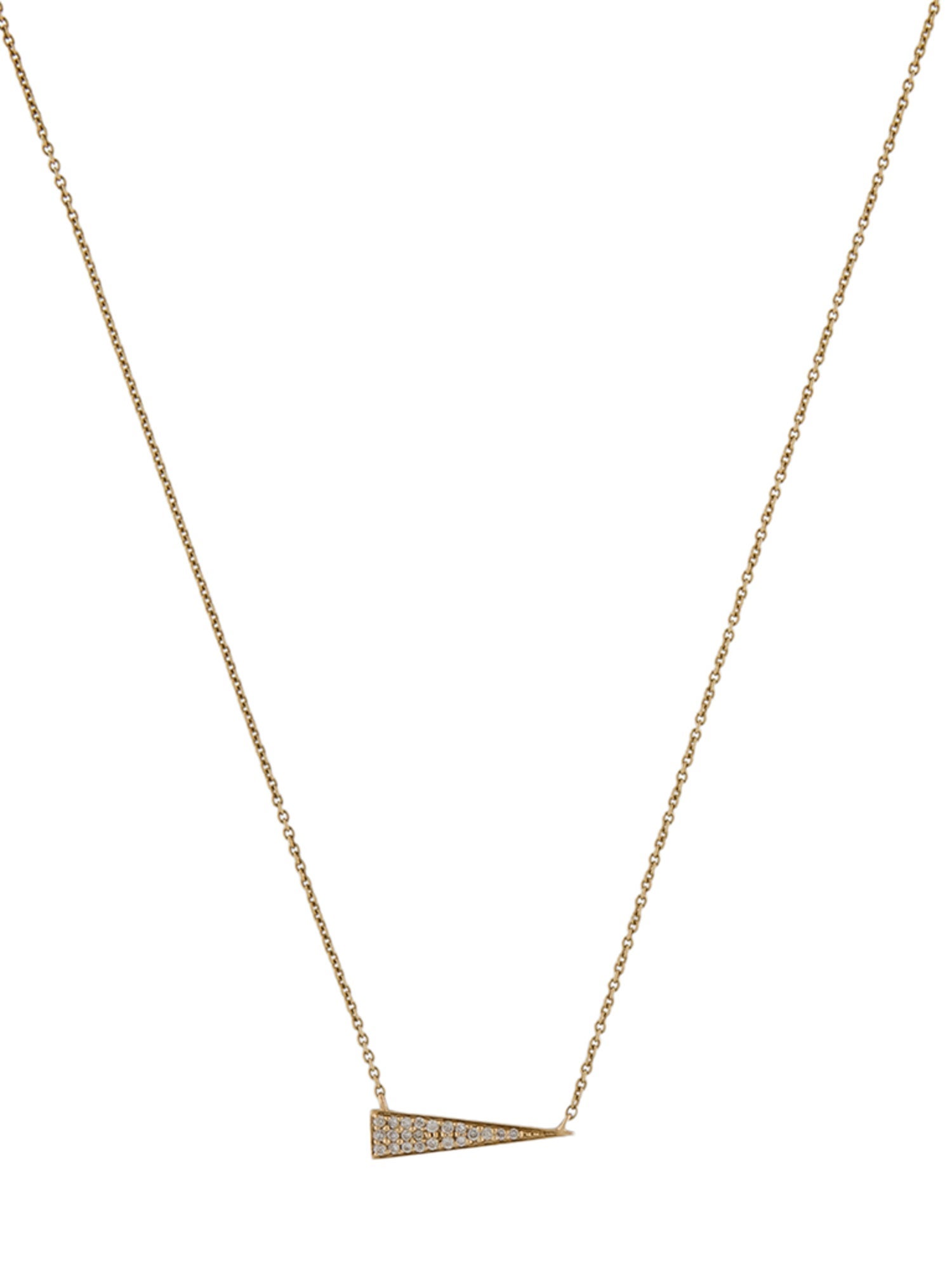 Sydney Evan 14K Diamond Pendant Necklace