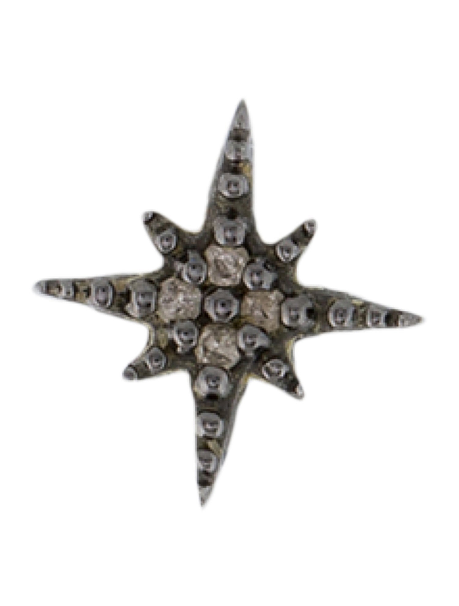 Sydney Evan 14K Diamond Star Single Stud Earring