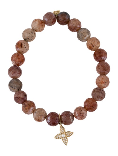 Sydney Evan Pearl, Diamond, & Quartz Bead Bracelet