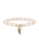 Sydney Evan 14K Pyrite & Shell Beaded Bracelet