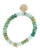 Sydney Evan 14K Opal & Diamond Love Beaded Bracelet
