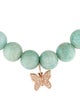 Sydney Evan 14K Amazonite & Diamond Butterfly Bead Bracelet