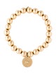 Sydney Evan 14K Diamond Evil Eye Bead Bracelet