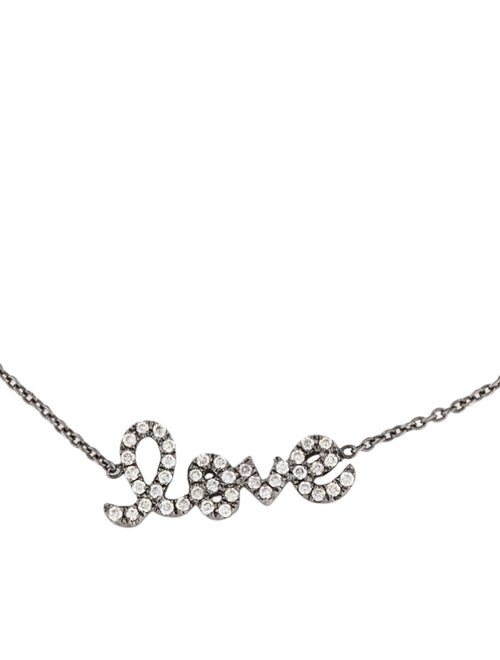 Sydney Evan 14K Diamond Pavé Love Bracelet