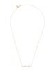 Sydney Evan 14K Diamond Cocktail Short Bar Necklace