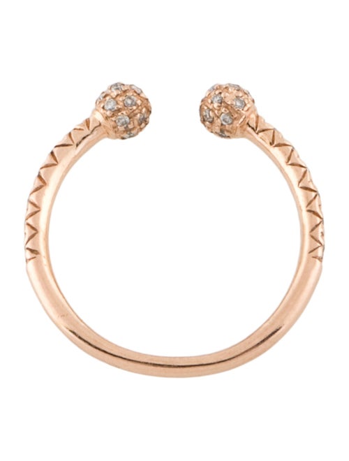 Sydney Evan 14K Diamond Pavè Open Band