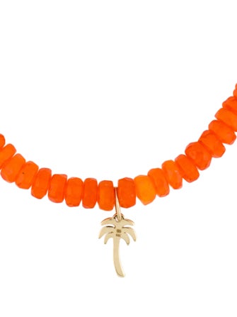 Sydney Evan 14K Fire Opal Bead Bracelet