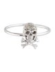Sydney Evan 14K Diamond Skull & Bones Ring