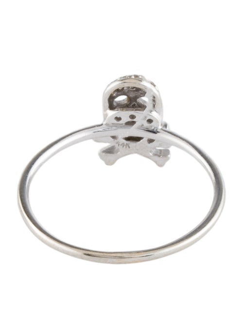 Sydney Evan 14K Diamond Skull & Bones Ring