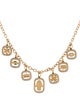 Sydney Evan 14K Diamond Multi-Charm Necklace