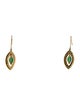 Sydney Evan 14K Dyed Chalcedony & Diamond Drop Earrings