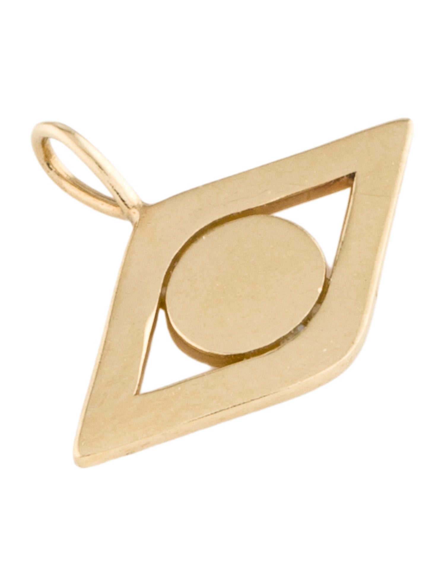 Sydney Evan 14K EYE Charm Pendant
