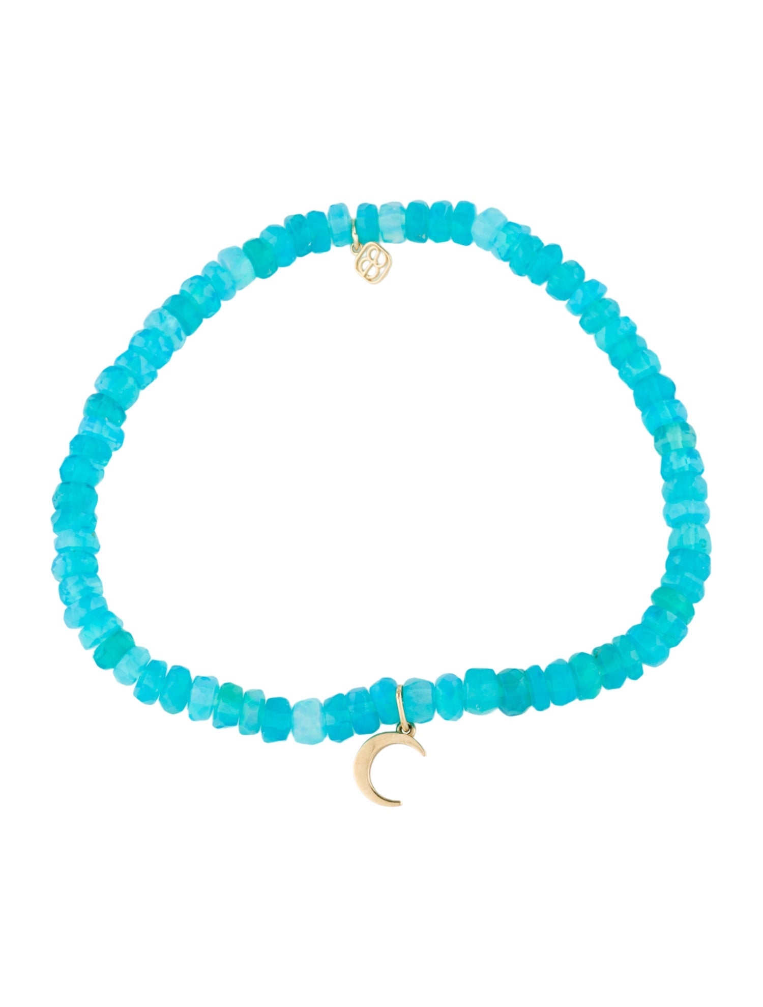 Sydney Evan 14K Dyed Opal Bead Bracelet
