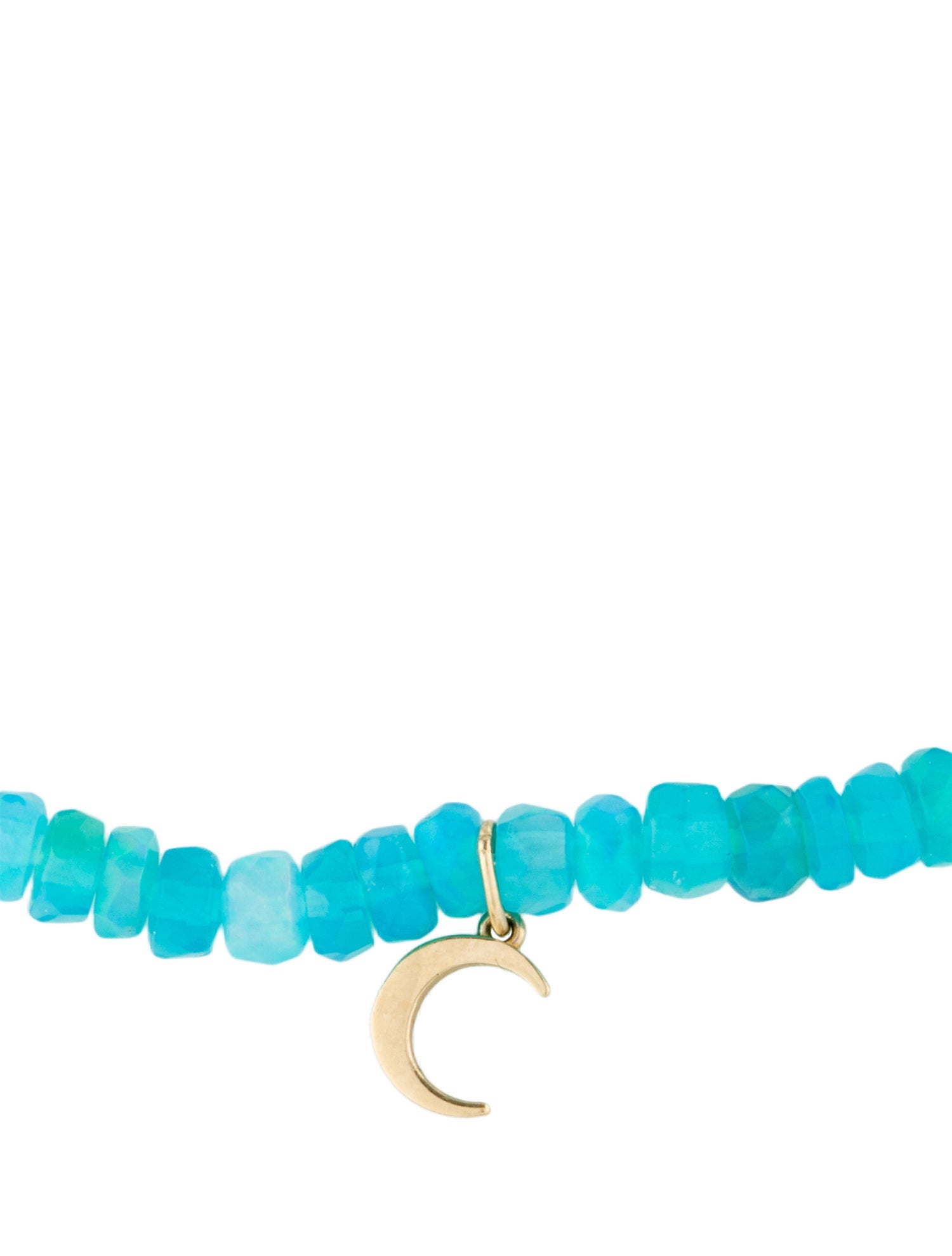 Sydney Evan 14K Dyed Opal Bead Bracelet
