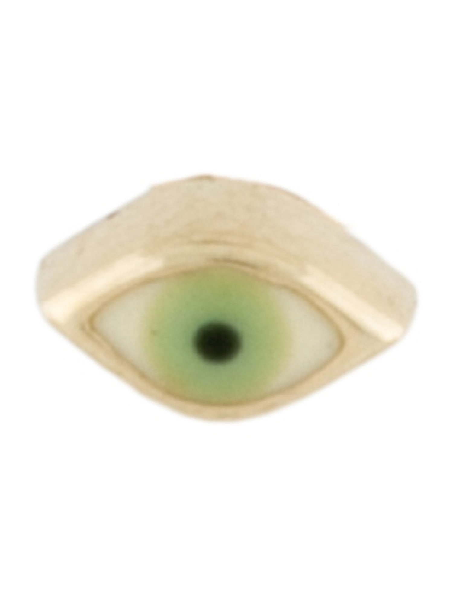 Sydney Evan 14K Mini Enamel Eye Stud