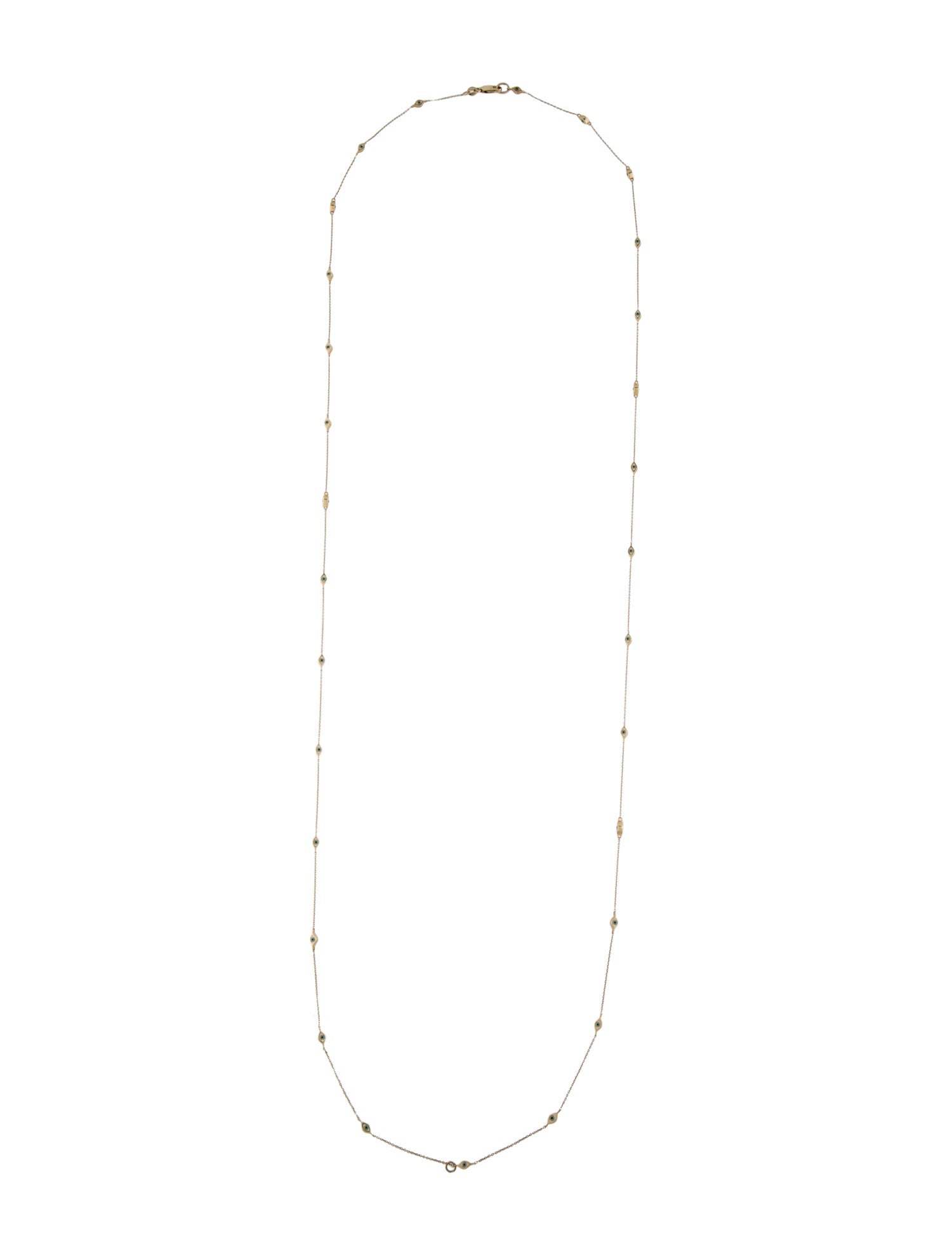 Sydney Evan 14K Enamel Evil Eye Body Chain