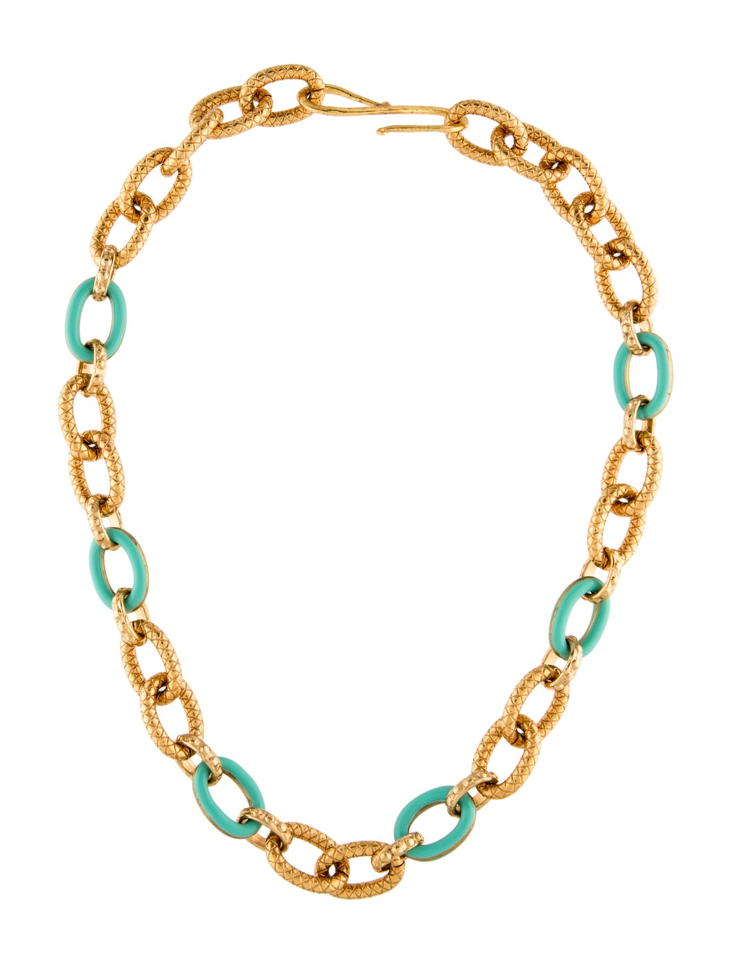 Sylvia Toledano Enamel Atlantis Necklace