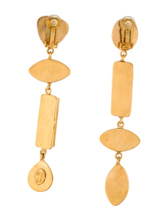 Sylvia Toledano Onyx Quartz Cascade Drop Earrings