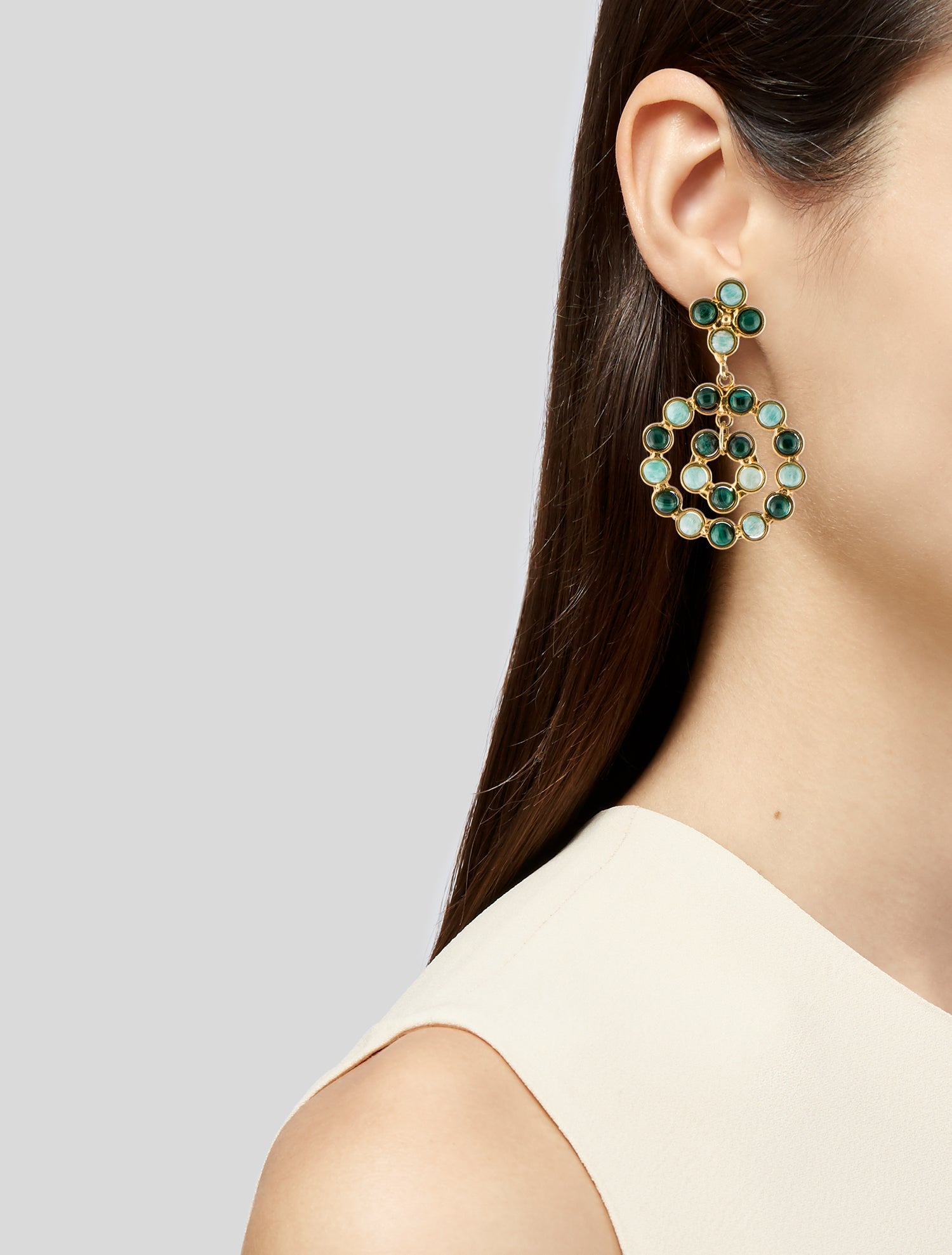 Sylvia Toledano Flower Candies Drop Earrings