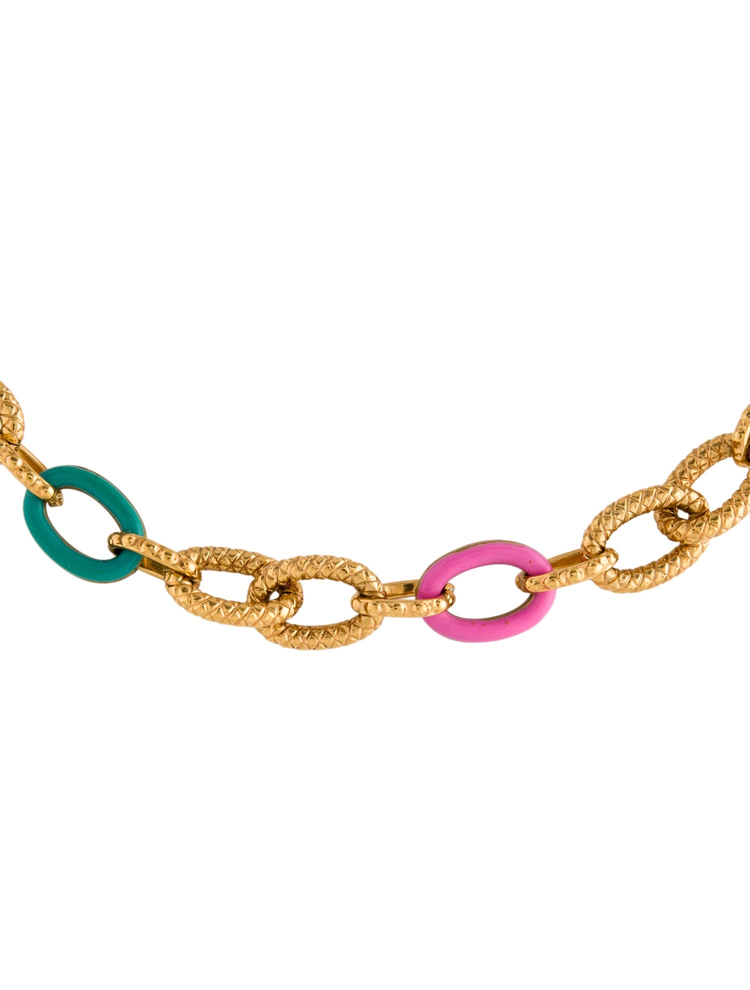 Sylvia Toledano Enamel Atlantis Necklace