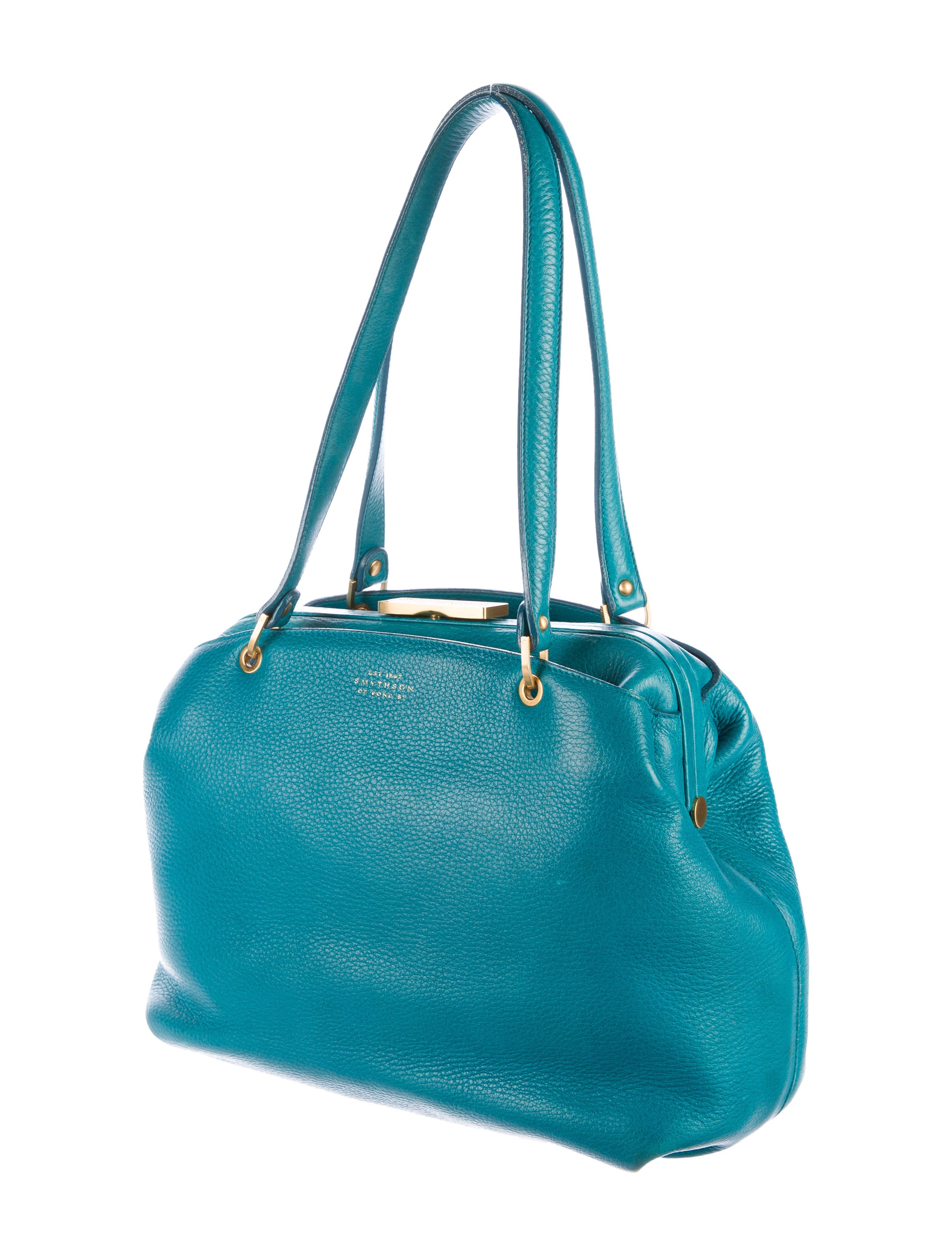 Smythson StingrayAccented Leather Bag Handbags SYN20795 The RealReal