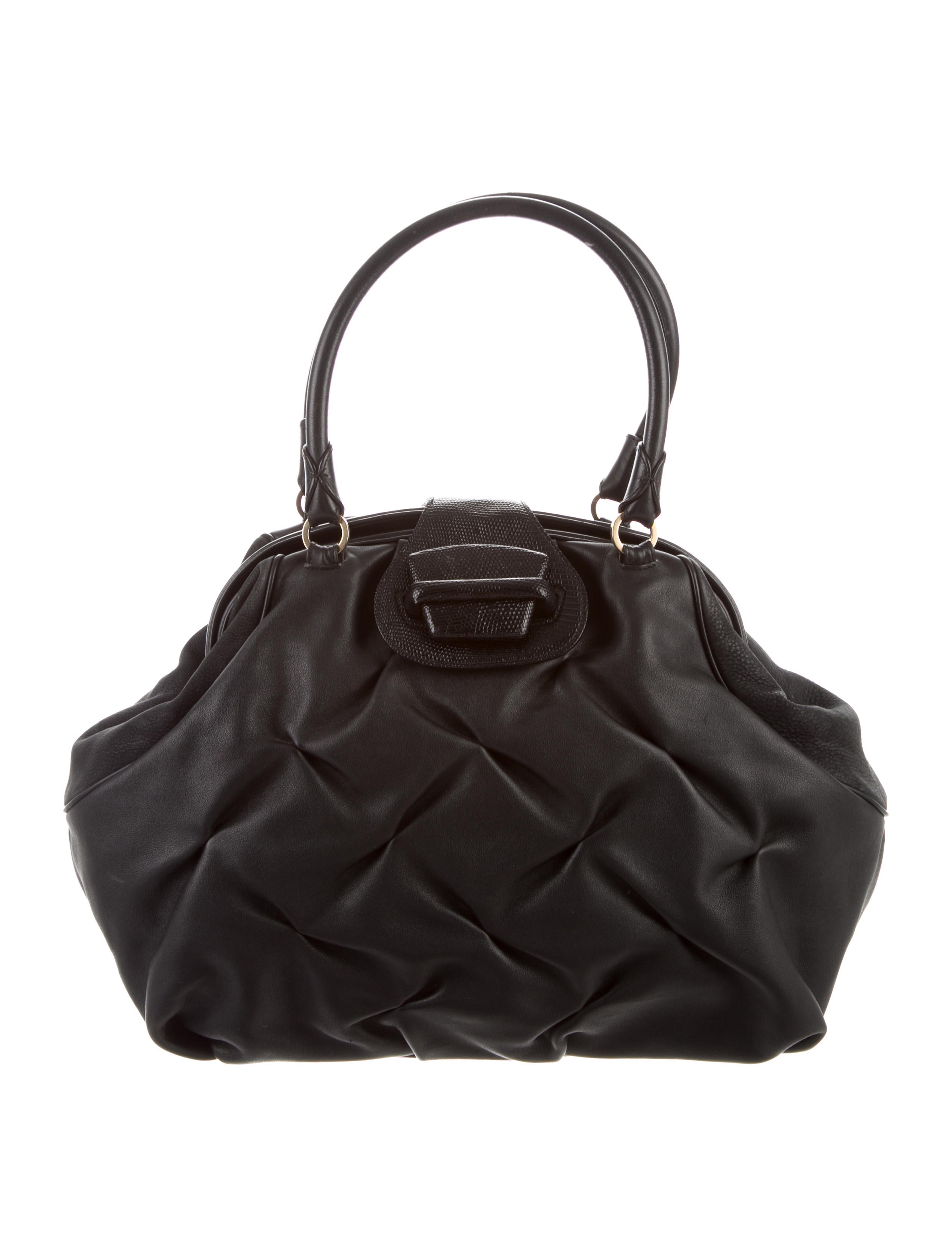 Smythson Lizard Trimmed Shoulder Bag Handbags Syn21415 The Lizard Trimmed Shoulder Bag