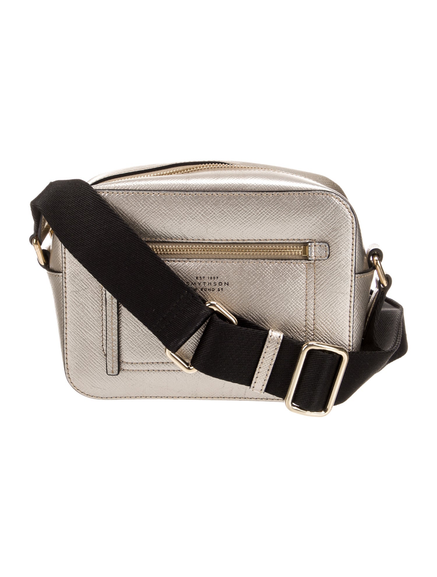 Smythson Leather Crossbody Bag