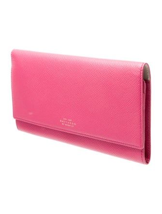 Smythson Leather Clutch