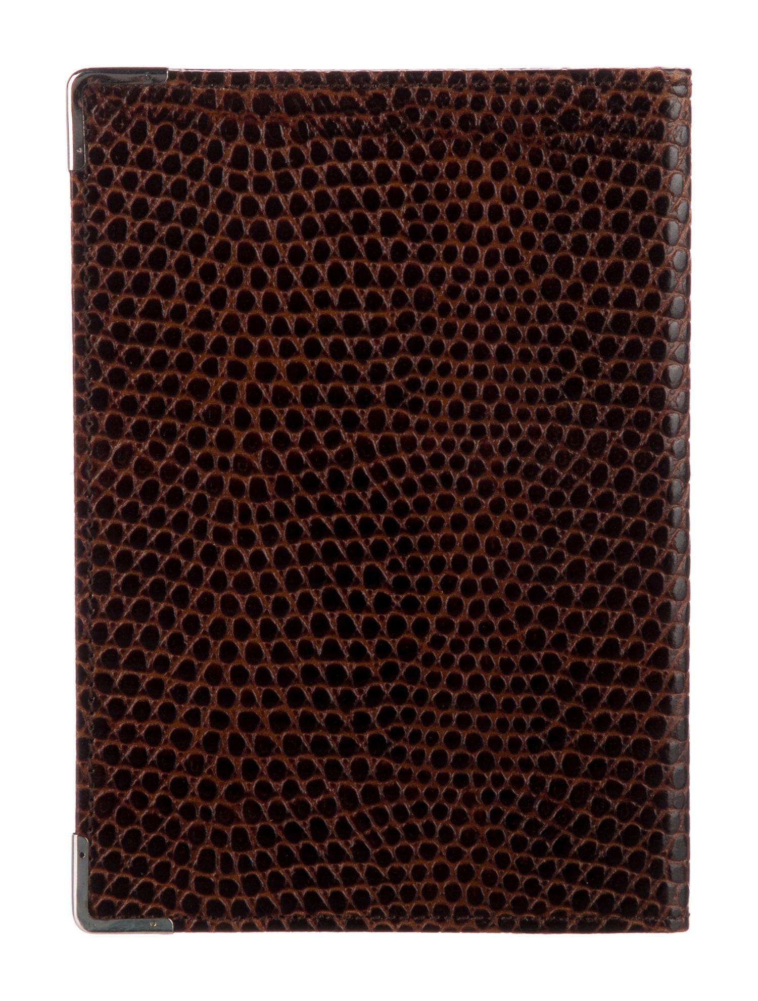 Smythson Leather Printed Wallet w/ Tags