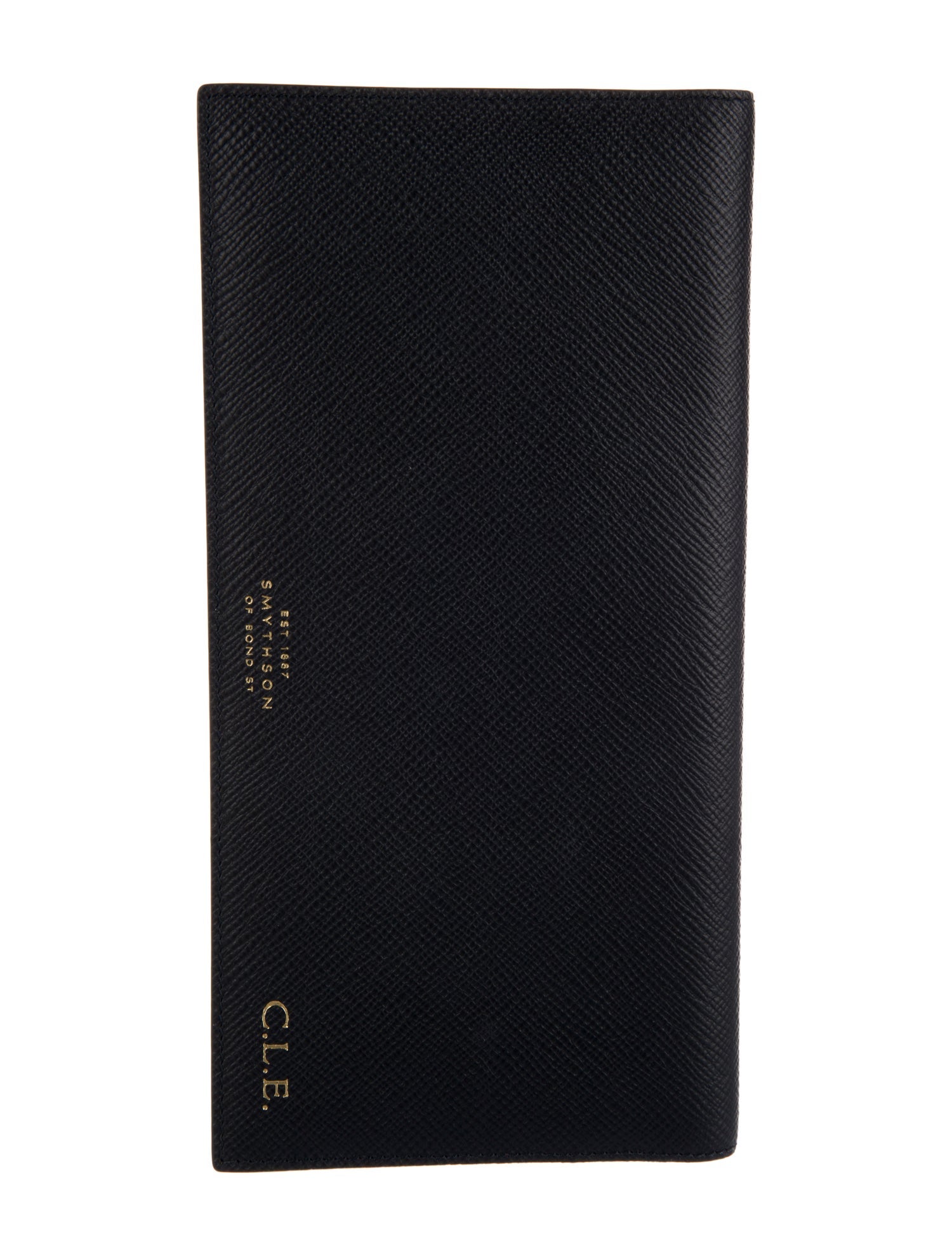 Smythson Leather Passport Bag