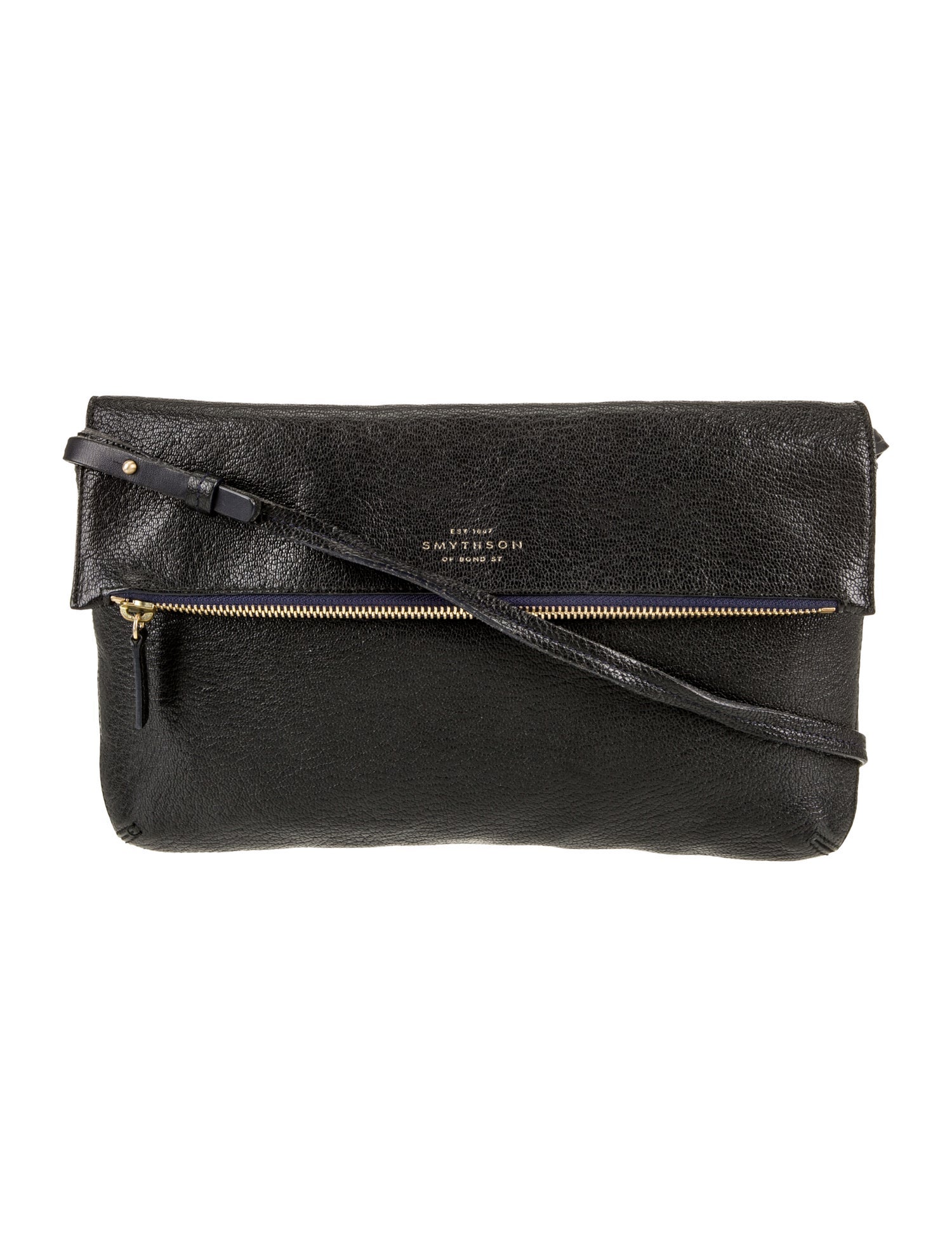 Smythson Leather Crossbody Bag