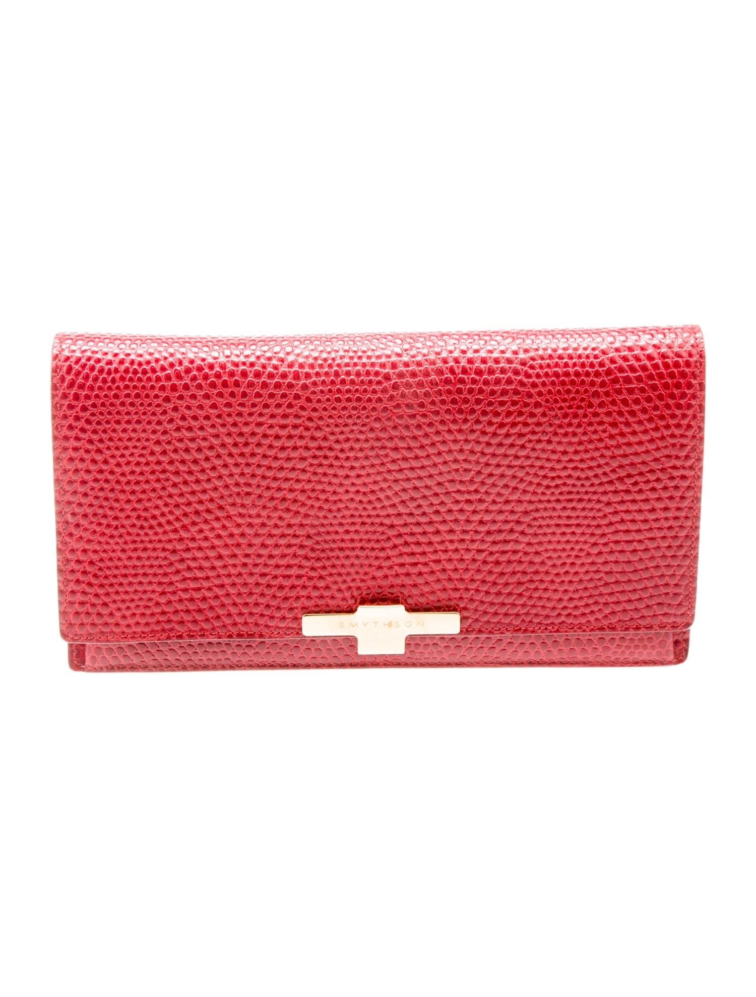 Smythson Leather Clutch