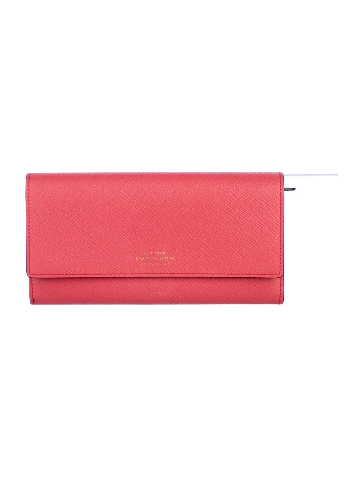 Smythson Leather Continental Wallet