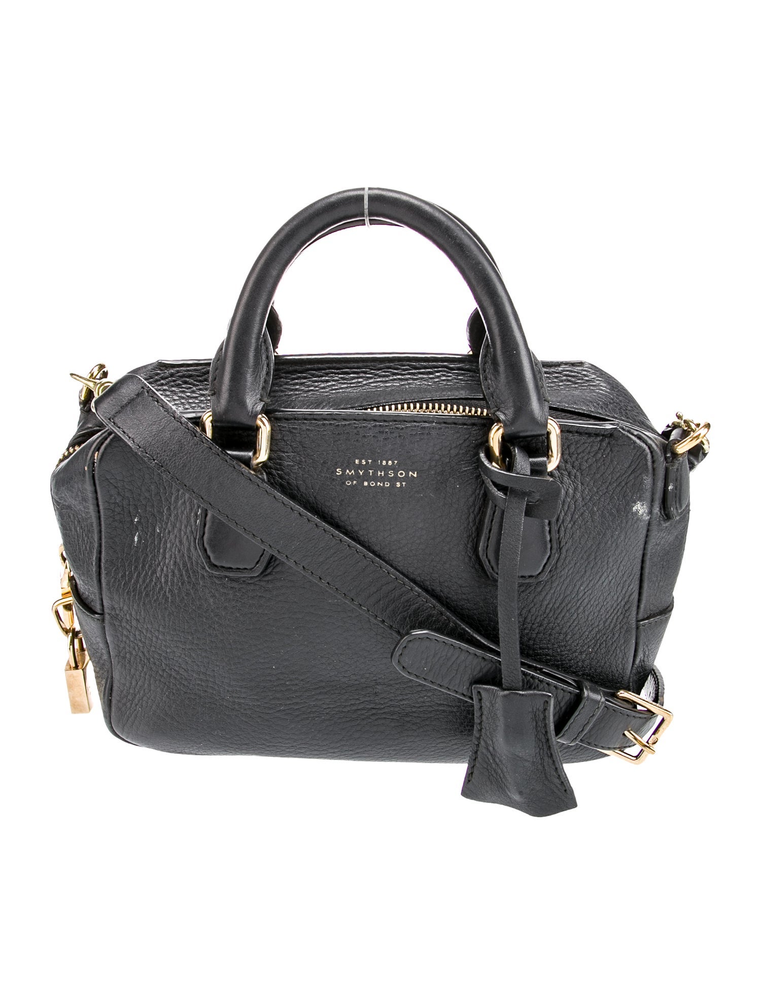 Smythson Leather Crossbody Bag