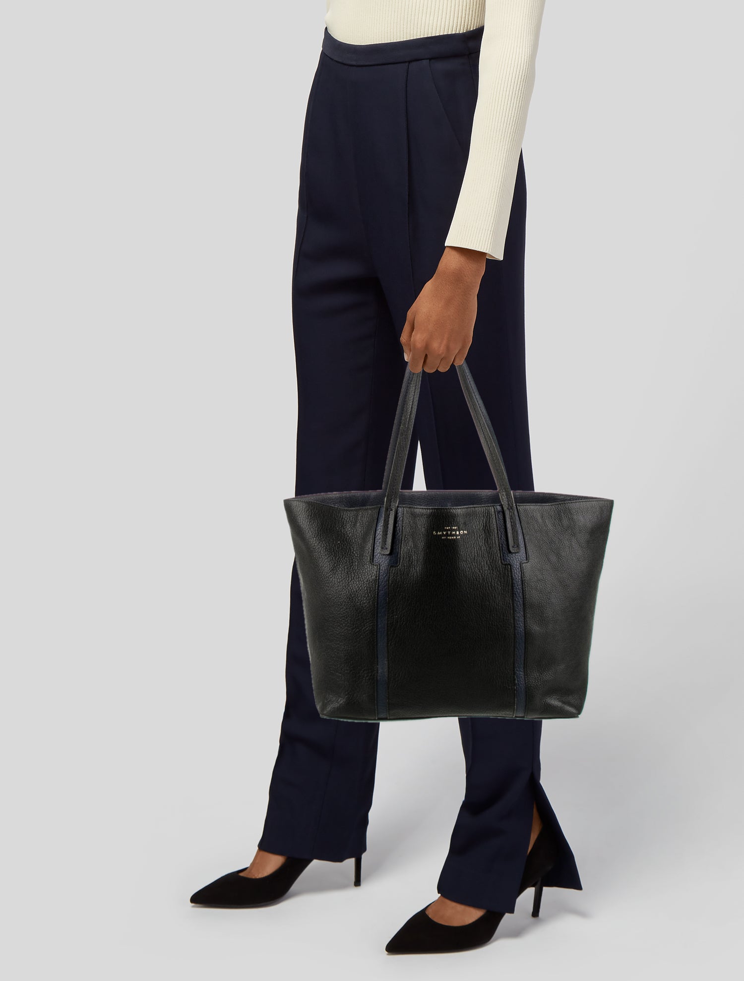 Smythson Leather Tote