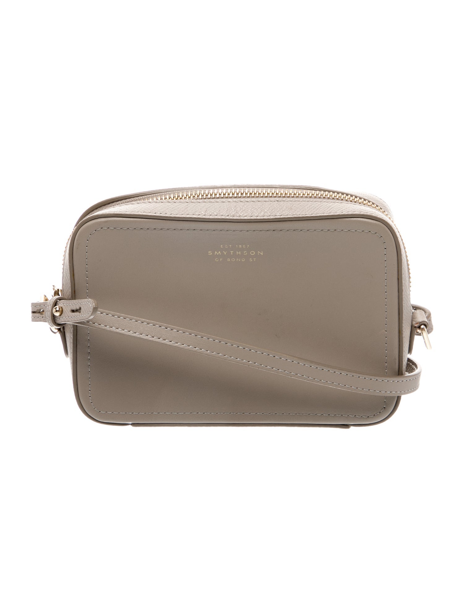 Smythson Leather Crossbody Bag