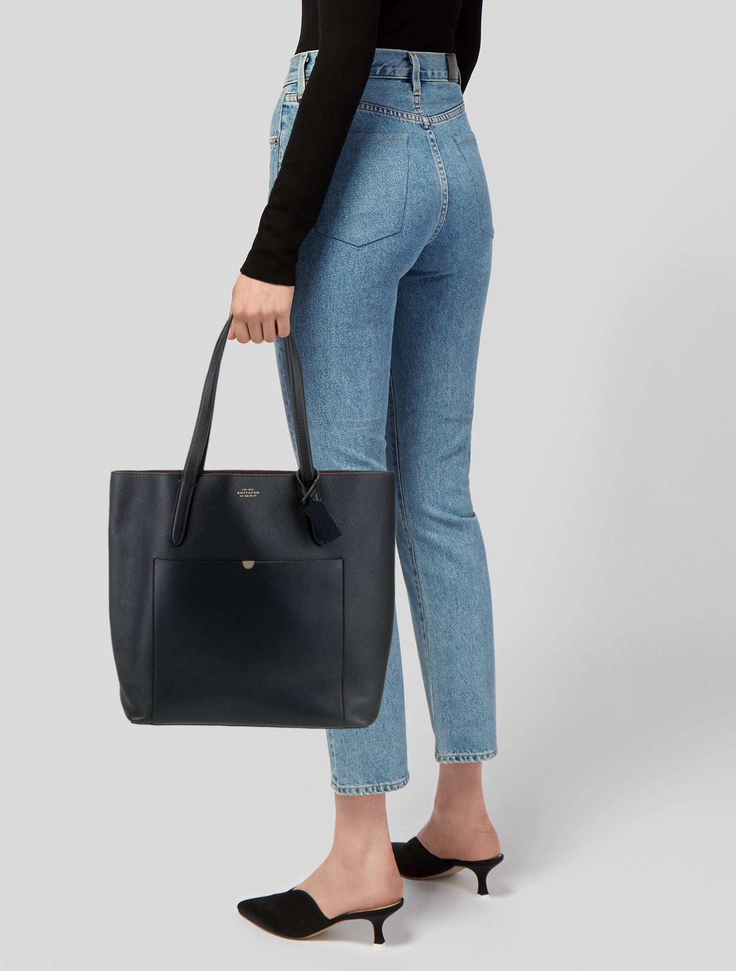 Smythson Leather Tote
