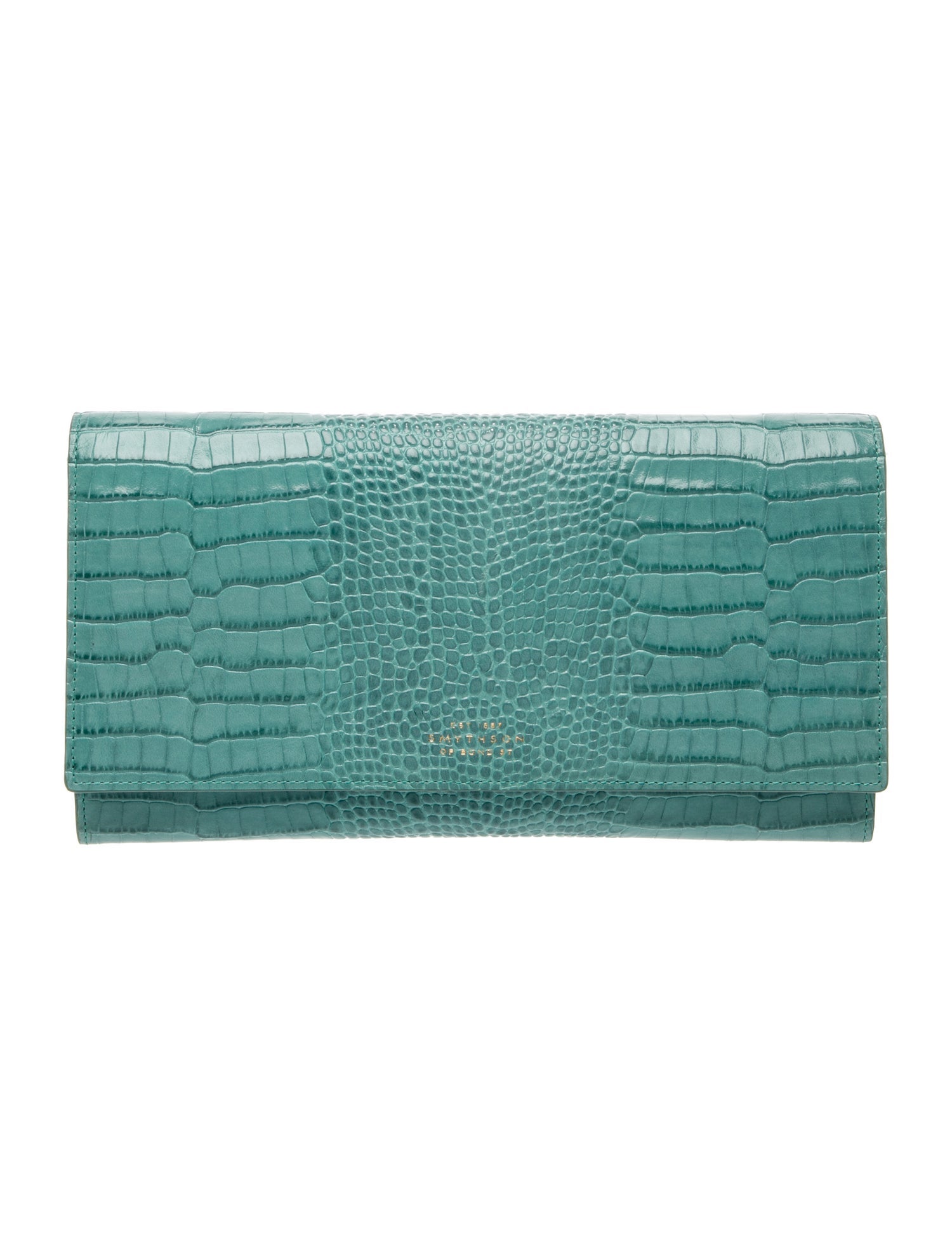 Smythson Leather Clutch