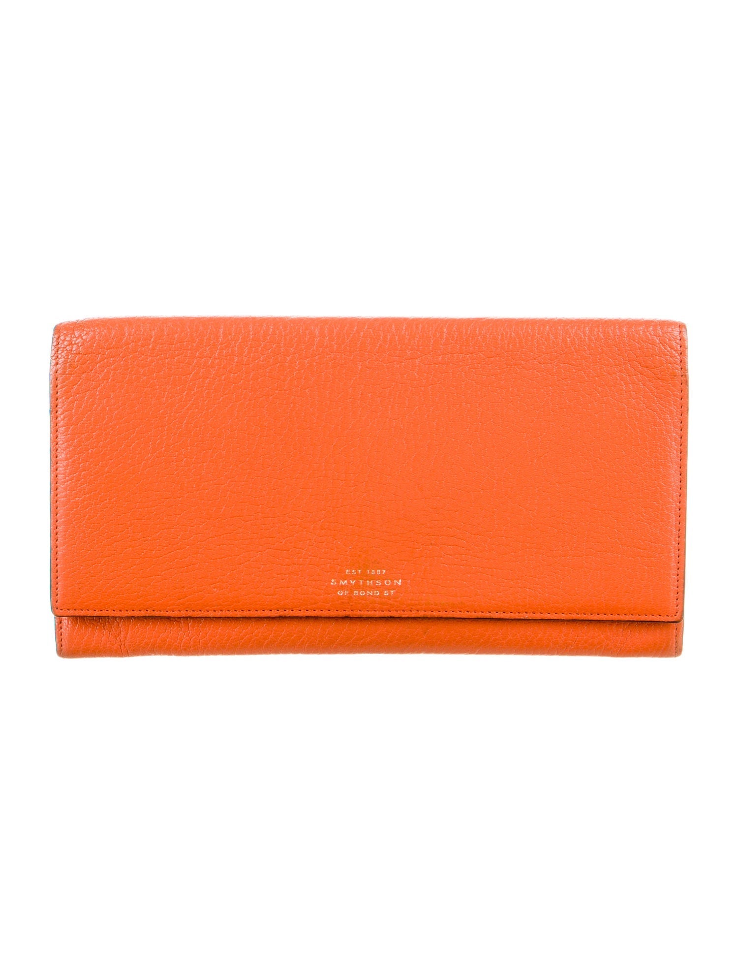 Smythson Leather Continental Wallet