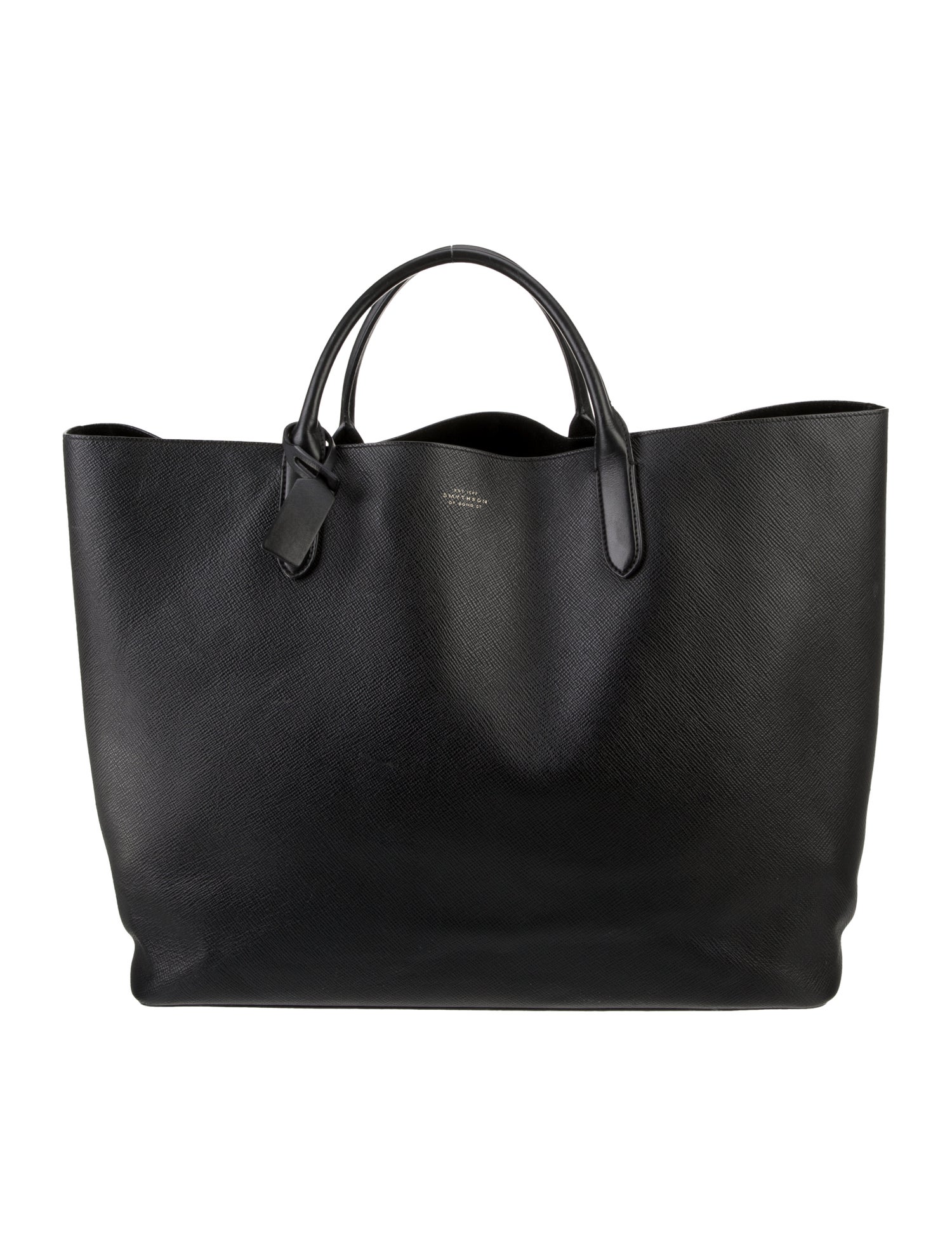 Smythson Saffiano Leather Tote